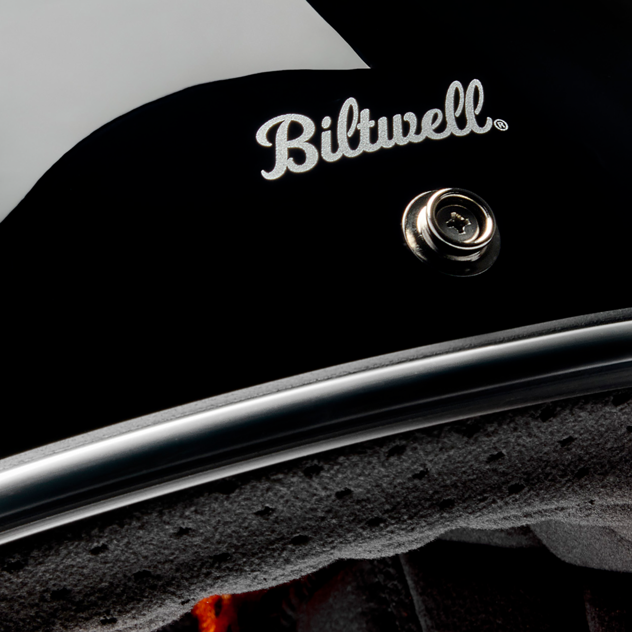 BILTWELL Gringo Helmet - Raceflow - Black/Red/White/Blue - Small 1002-5120-502