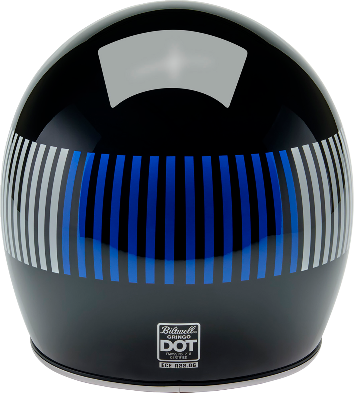 BILTWELL Gringo Helmet - Raceflow - Black/Red/White/Blue - 2XL 1002-5120-506