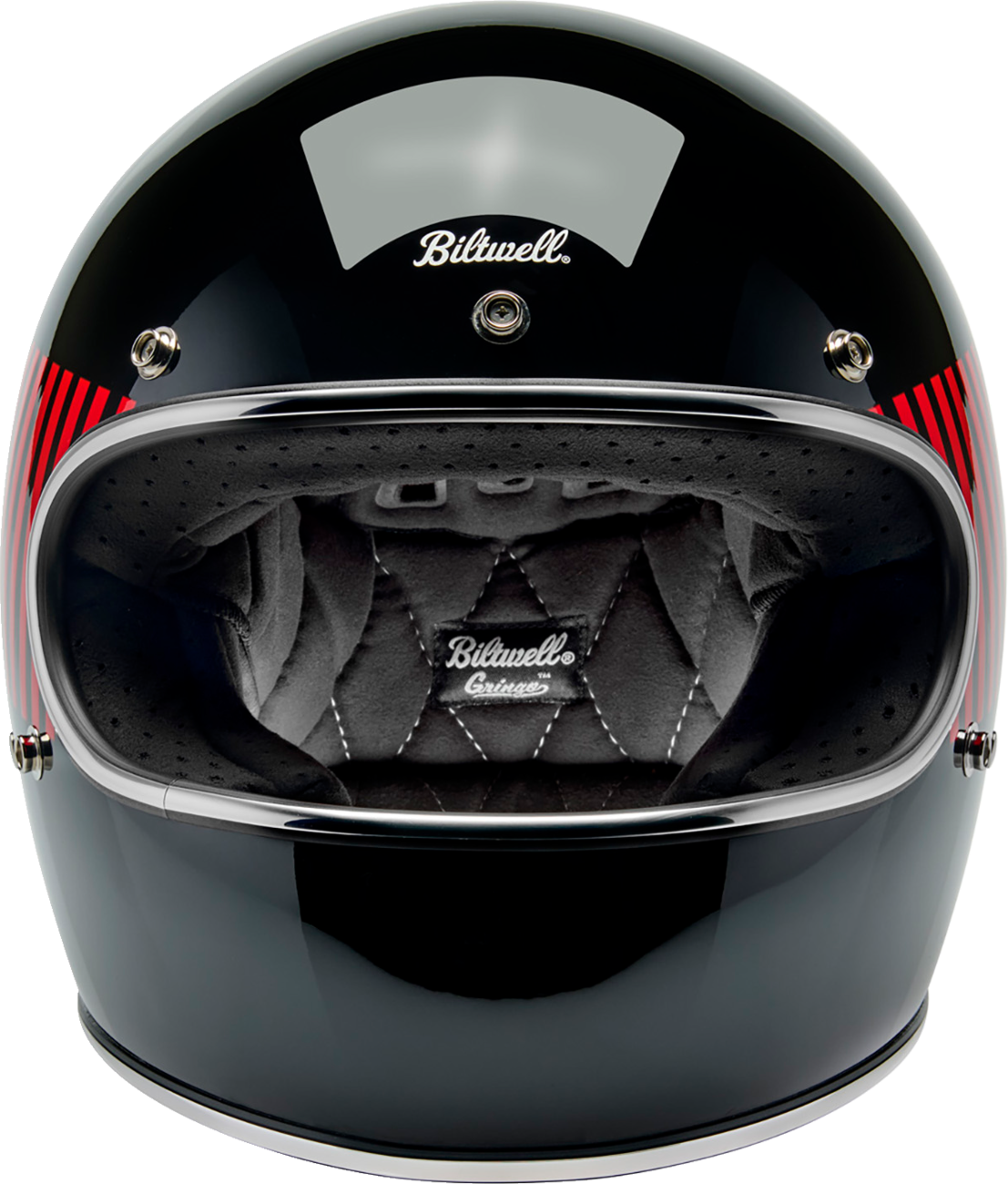 BILTWELL Gringo Helmet - Raceflow - Black/Red/White/Blue - 2XL 1002-5120-506