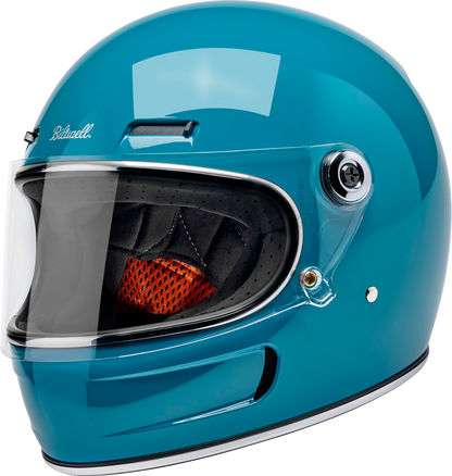 BILTWELL Gringo SV Helmet - Gloss Atlantic Teal - Medium 1006-1126-503