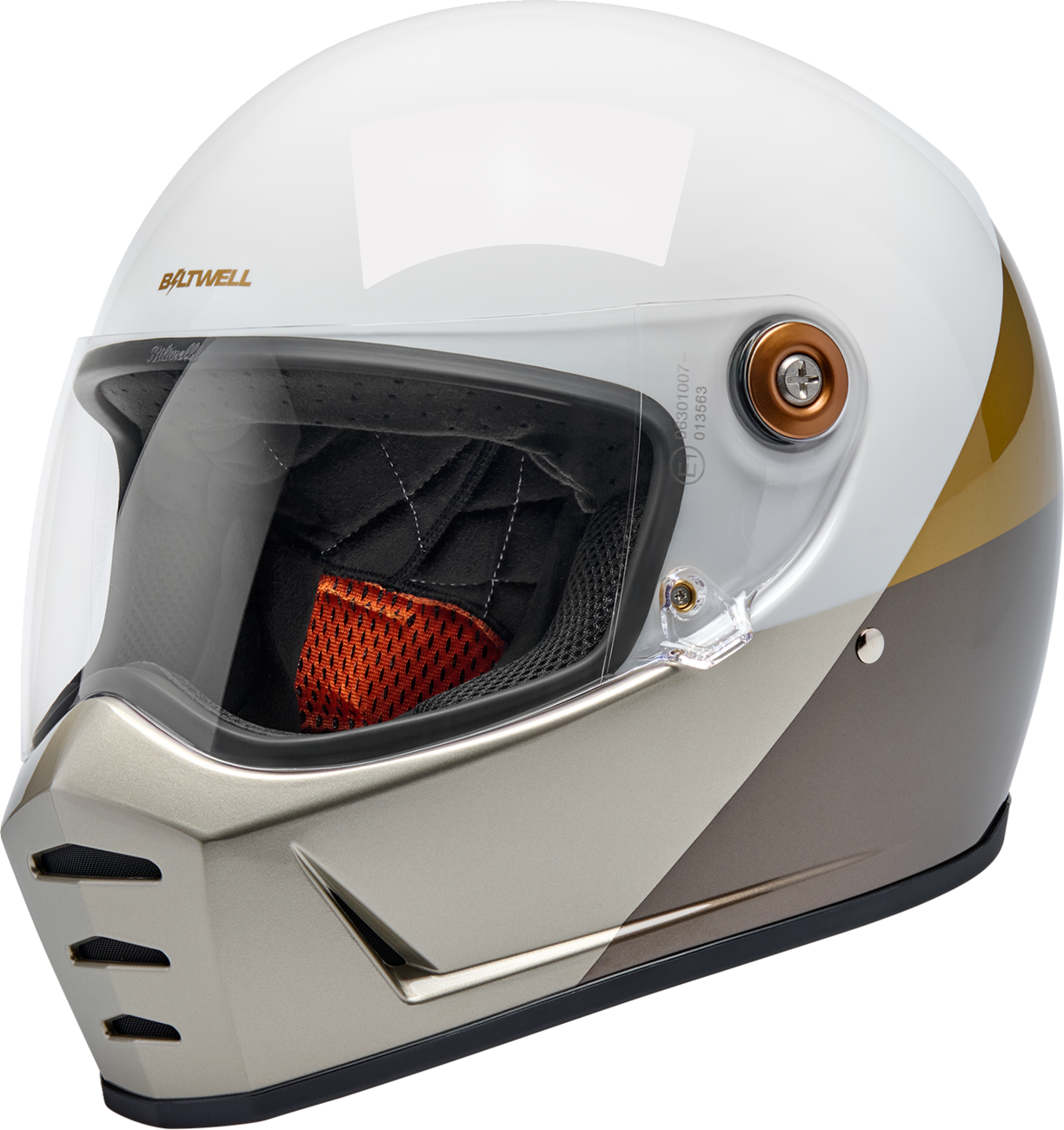 BILTWELL Lane Splitter Helmet - Intersection - Gold/Silver/Bronze - Medium 1004-5129-503
