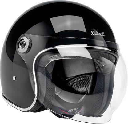 BILTWELL Tahoe™ Helmet - Solid - Gloss Black - XL 1008-101-505