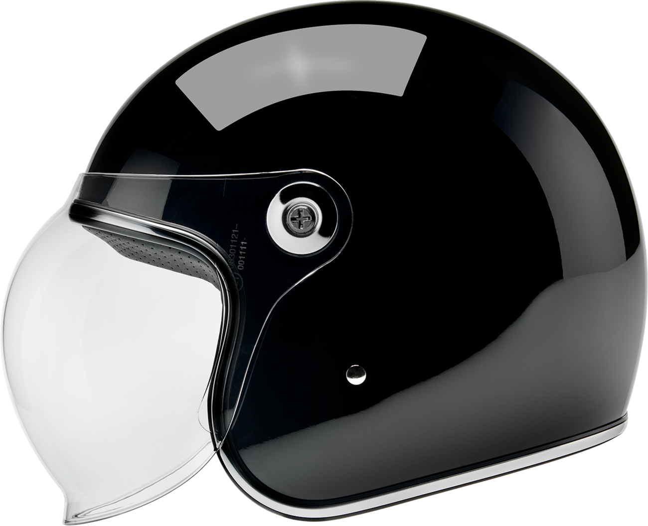 BILTWELL Tahoe™ Helmet - Solid - Gloss Black - XL 1008-101-505