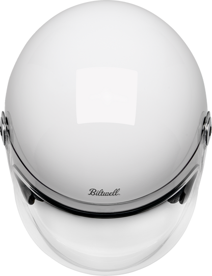 BILTWELL Tahoe™ Helmet - Solid - Gloss White - Large 1008-104-504