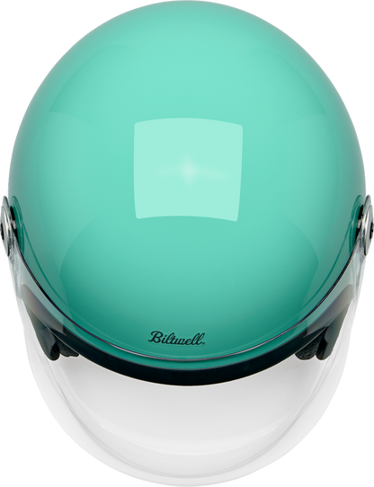 BILTWELL Tahoe™ Helmet - Solid - Gloss Mint Julep - XS 1008-188-501