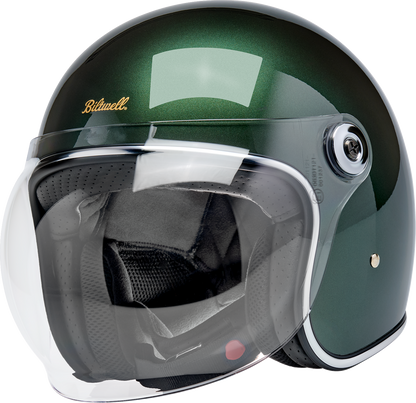 BILTWELL Tahoe™ Helmet - Solid - Metallic Sierra Green - Large 1008-324-504