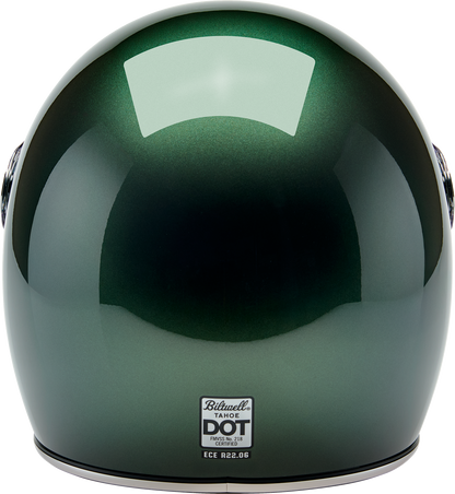 BILTWELL Tahoe™ Helmet - Solid - Metallic Sierra Green - Large 1008-324-504