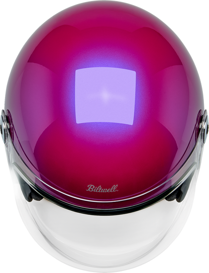 BILTWELL Tahoe™ Helmet - Solid - Metallic Grape - Medium 1008-339-503