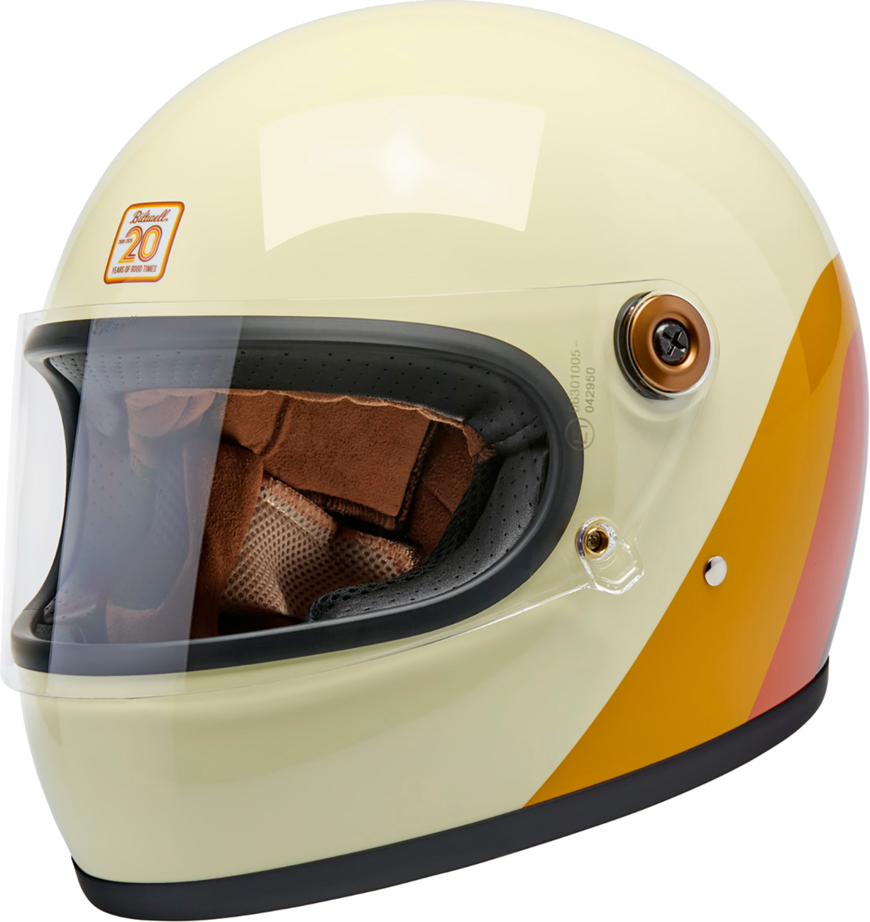BILTWELL Gringo S Helmet - 20th Anniversary - Small 1003-5118-502