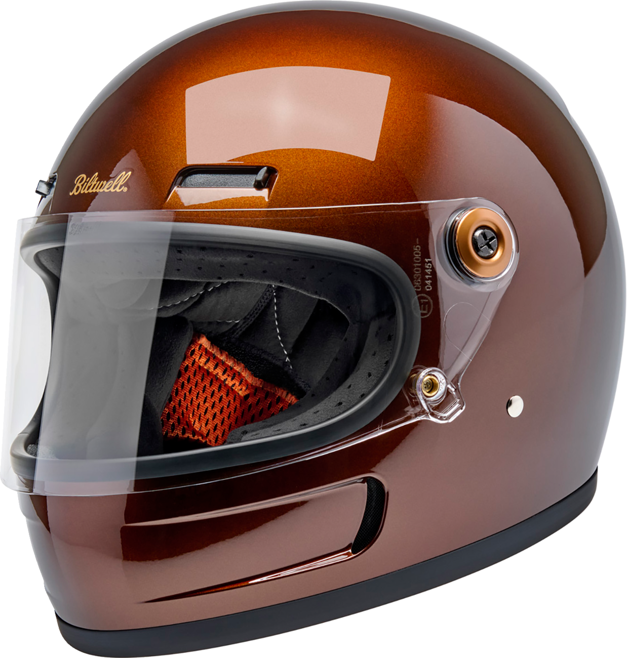 BILTWELL Gringo SV Helmet - Metallic Whiskey - Medium 1006-3127-503