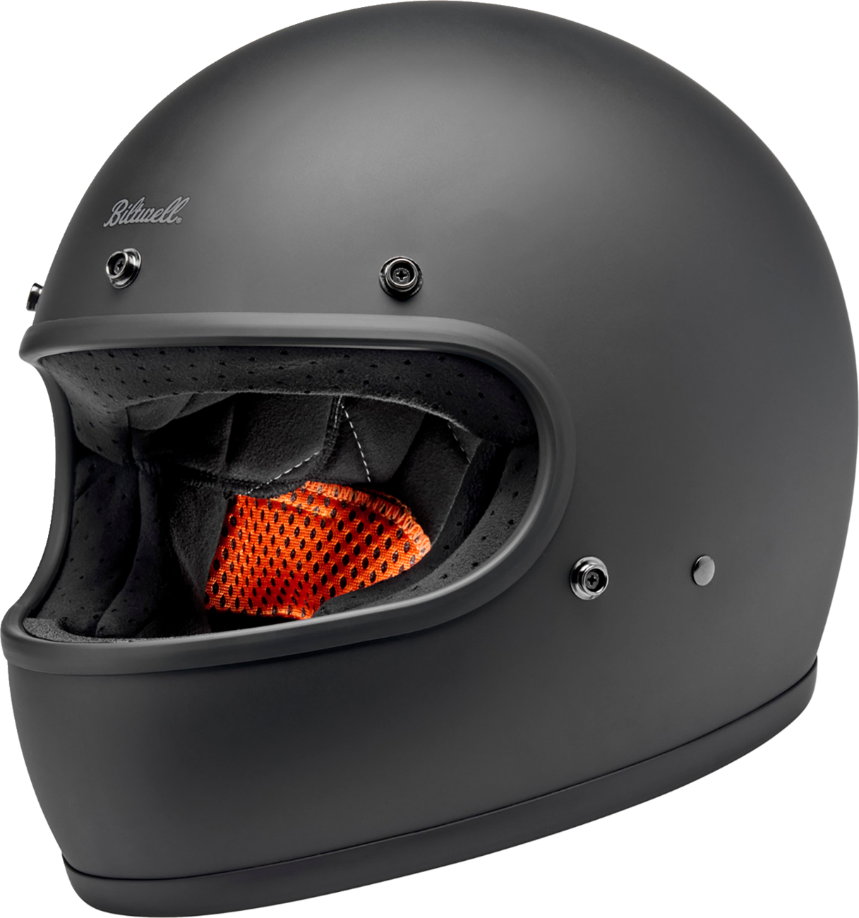 BILTWELL Gringo Helmet - Flat Black - Large 1002-2121-504