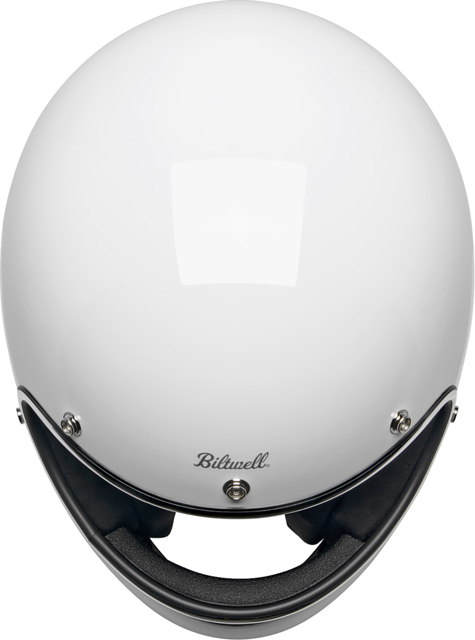 BILTWELL Gringo Helmet - Gloss White - Medium 1002-1122-503