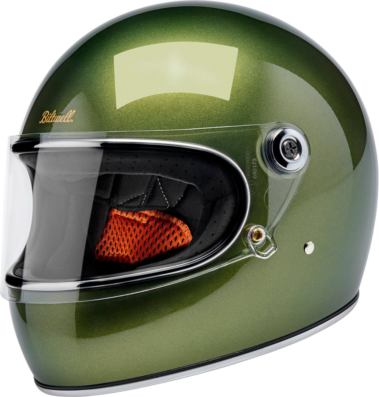 BILTWELL Gringo S Helmet - Metallic Dart Green - XS 1003-3125-501