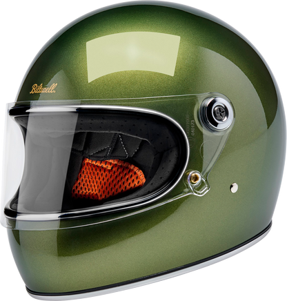 BILTWELL Gringo S Helmet - Metallic Dart Green - Small 1003-3125-502