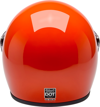 BILTWELL Gringo S Helmet - Hazard Orange - 2XL 1003-117-506