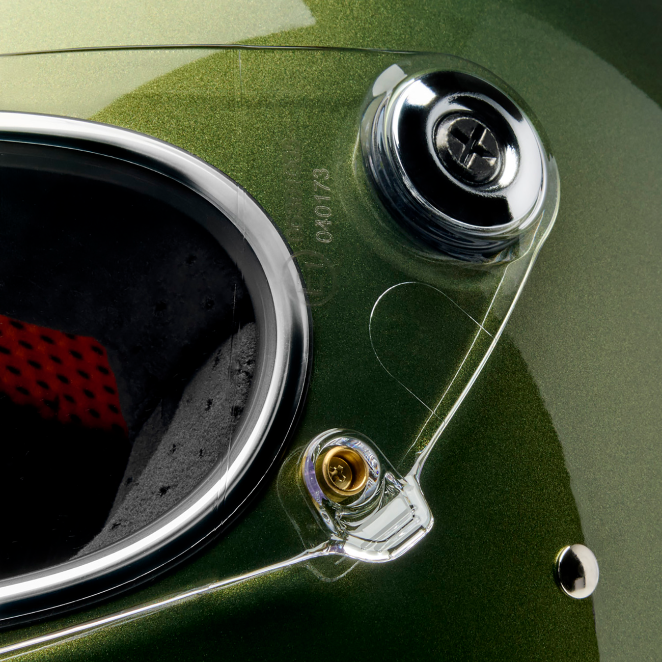 BILTWELL Gringo S Helmet - Metallic Dart Green - Small 1003-3125-502