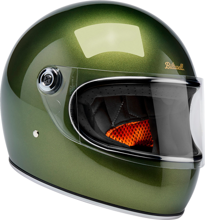BILTWELL Gringo S Helmet - Metallic Dart Green - Medium 1003-3125-503