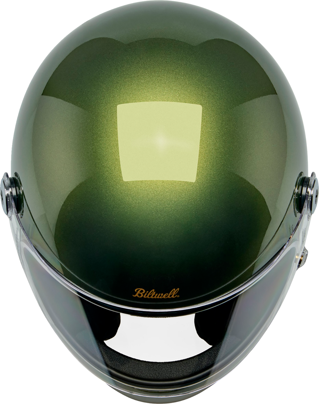 BILTWELL Gringo S Helmet - Metallic Dart Green - XS 1003-3125-501