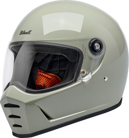 BILTWELL Lane Splitter Helmet - Gloss Chalk - XS 1004-196-501