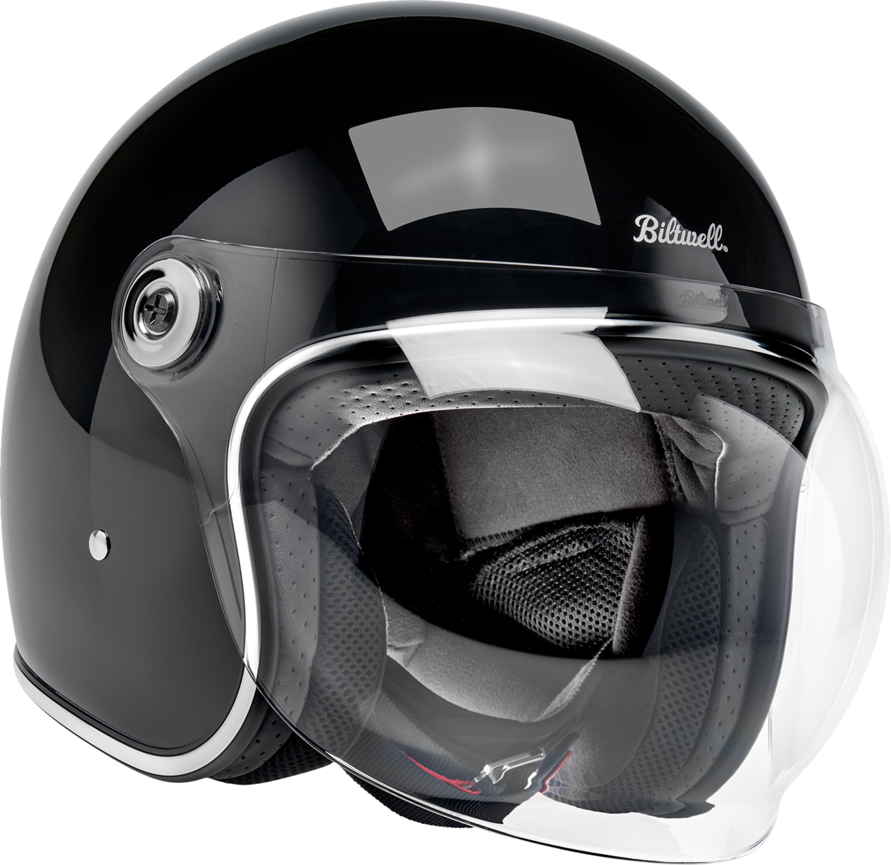 BILTWELL Tahoe™ Helmet - Solid - Gloss Black - Medium 1008-101-503