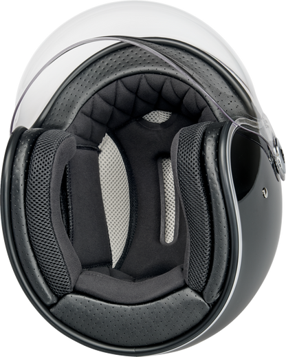 BILTWELL Tahoe™ Helmet - Solid - Gloss Black - Medium 1008-101-503