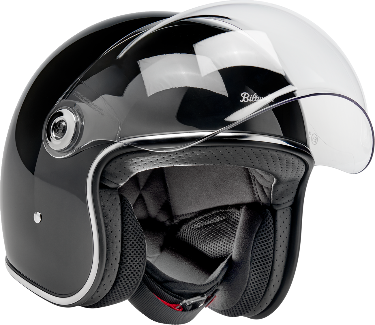 BILTWELL Tahoe™ Helmet - Solid - Gloss Black - Medium 1008-101-503