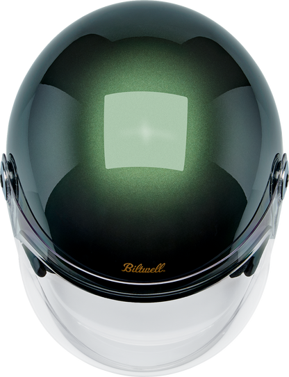 BILTWELL Tahoe™ Helmet - Solid - Metallic Sierra Green - Medium 1008-324-503
