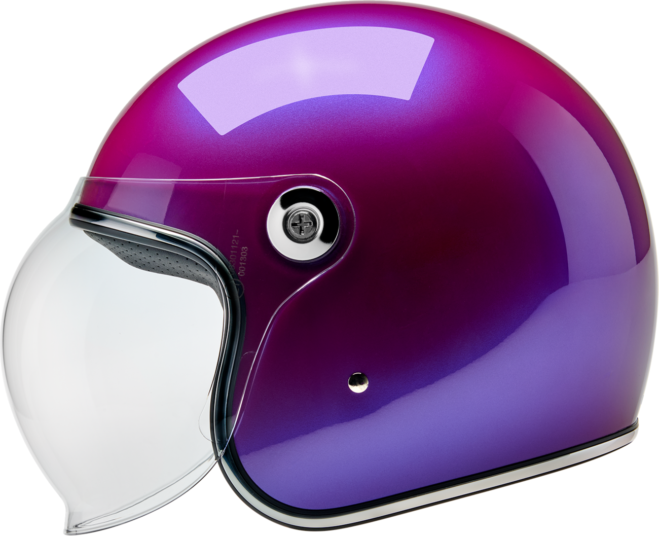 BILTWELL Tahoe™ Helmet - Solid - Metallic Grape - XL 1008-339-505
