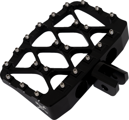 BURLY BRAND MX-Evolution Mini Floorboards - Black - FL/FX B13-1019B