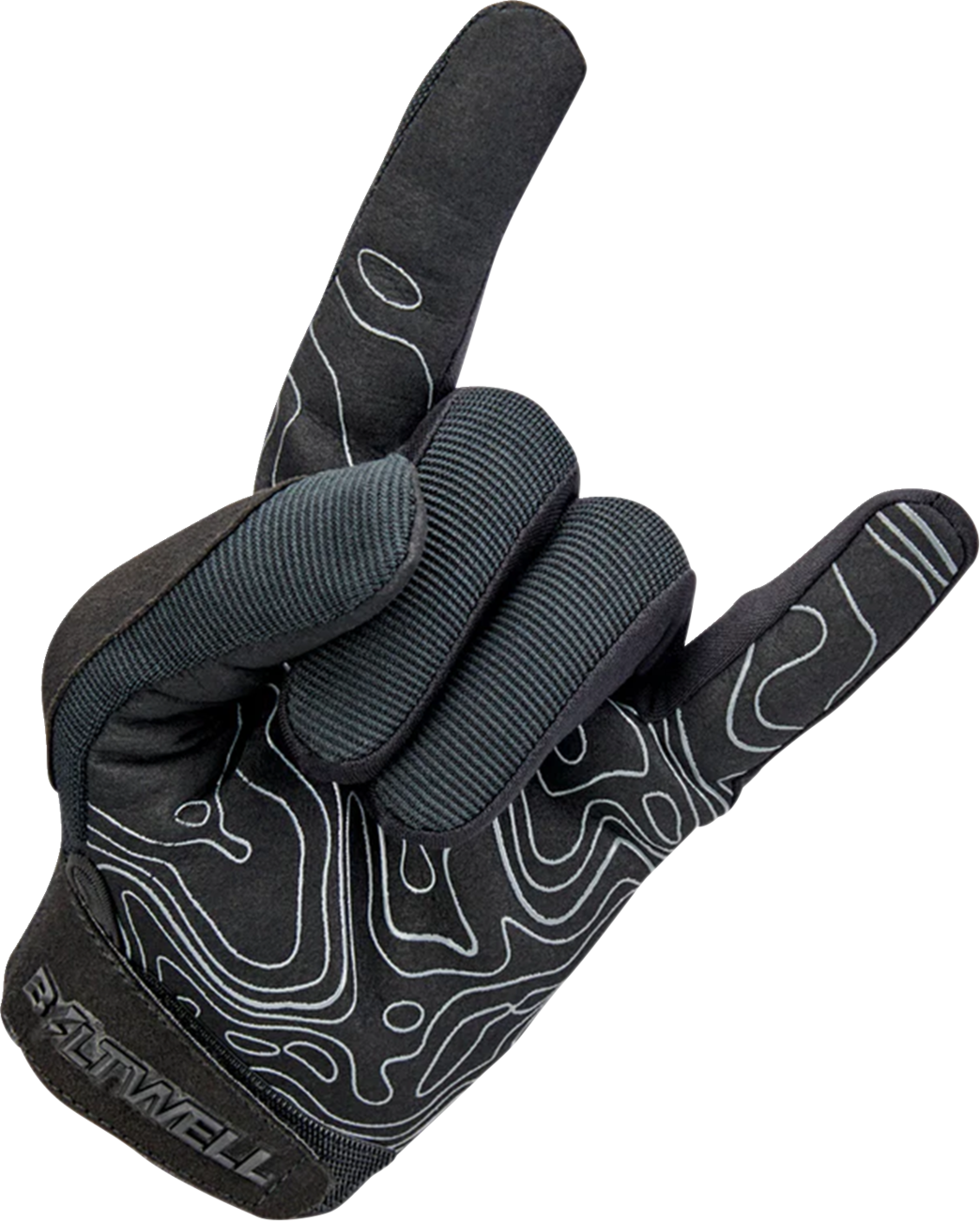 BILTWELL Ridgecrest Gloves - Black Out - Large 1511-1717-004