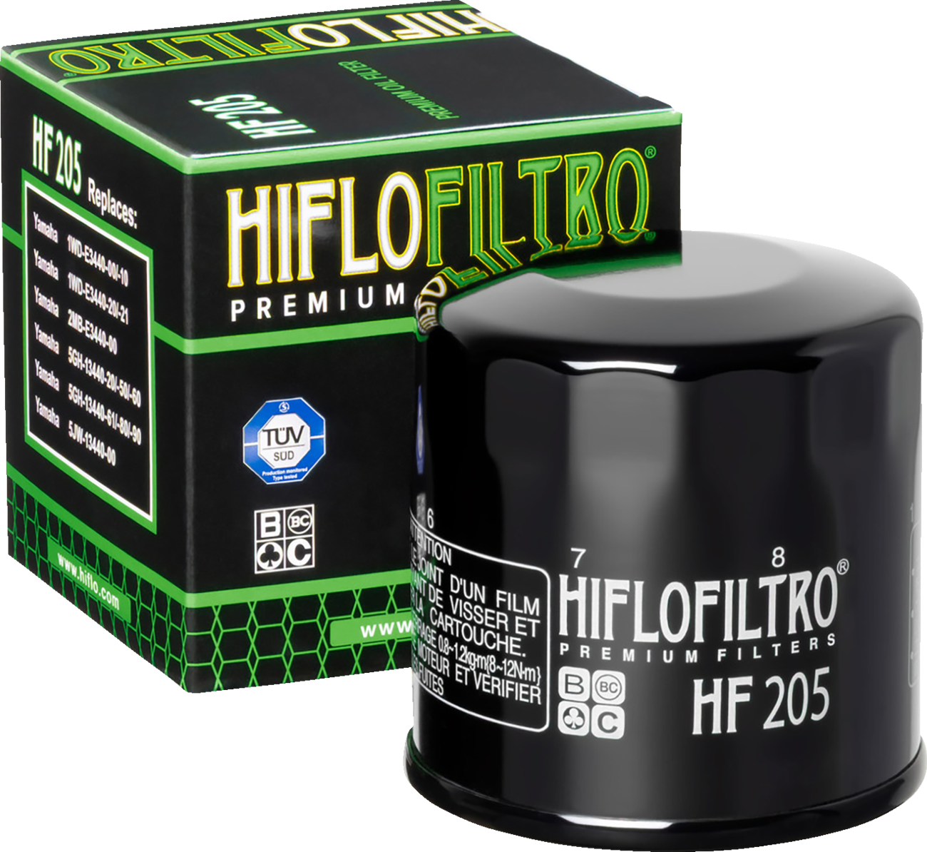 HIFLOFILTRO Oil Filter - Black HF205