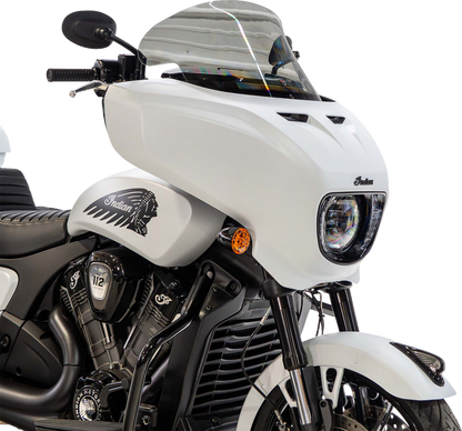 KLOCK WERKS Flare® Windshield - 12" - Tint - Chieftain PowerPlus/Roadmaster PowerPlus KWW-04-0658-T