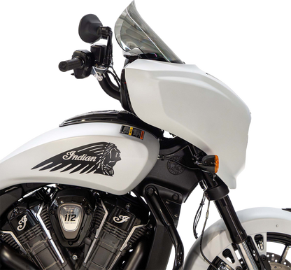 KLOCK WERKS Flare® Windshield - 12" - Tint - Chieftain PowerPlus/Roadmaster PowerPlus KWW-04-0658-T