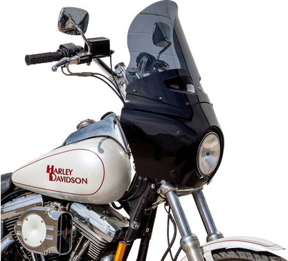 KLOCK WERKS Flare® Windshield - Road Warrior Fairing - 15" - Dark Smoke KWW-06-0613-DS