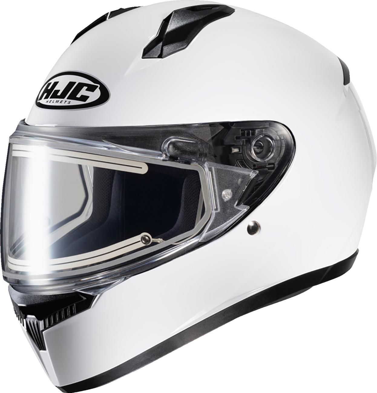 HJC C10 Snow Helmet - Electric - Solid - White - Medium FP54EUS5XWHV
