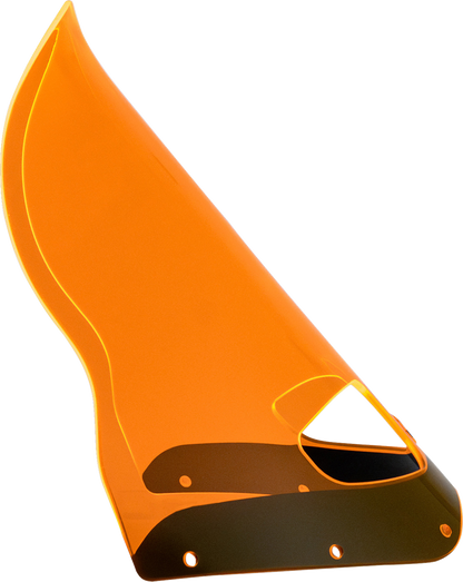 KLOCK WERKS Ice Flare® Windshield - 15" - Orange Ice - Road Warrior Fairing KWW-06-0615
