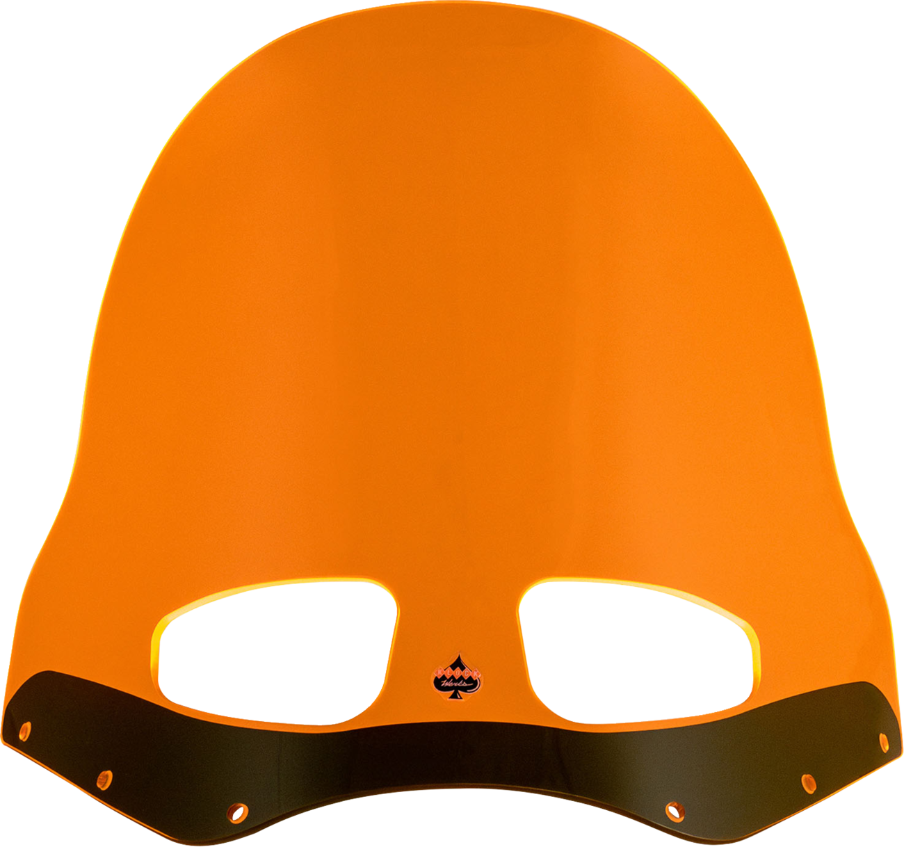 KLOCK WERKS Ice Flare® Windshield - 15" - Orange Ice - Road Warrior Fairing KWW-06-0615