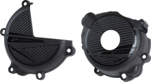 POLISPORT Clutch/Ignition Protection Kit - Black - Suzuki 91319