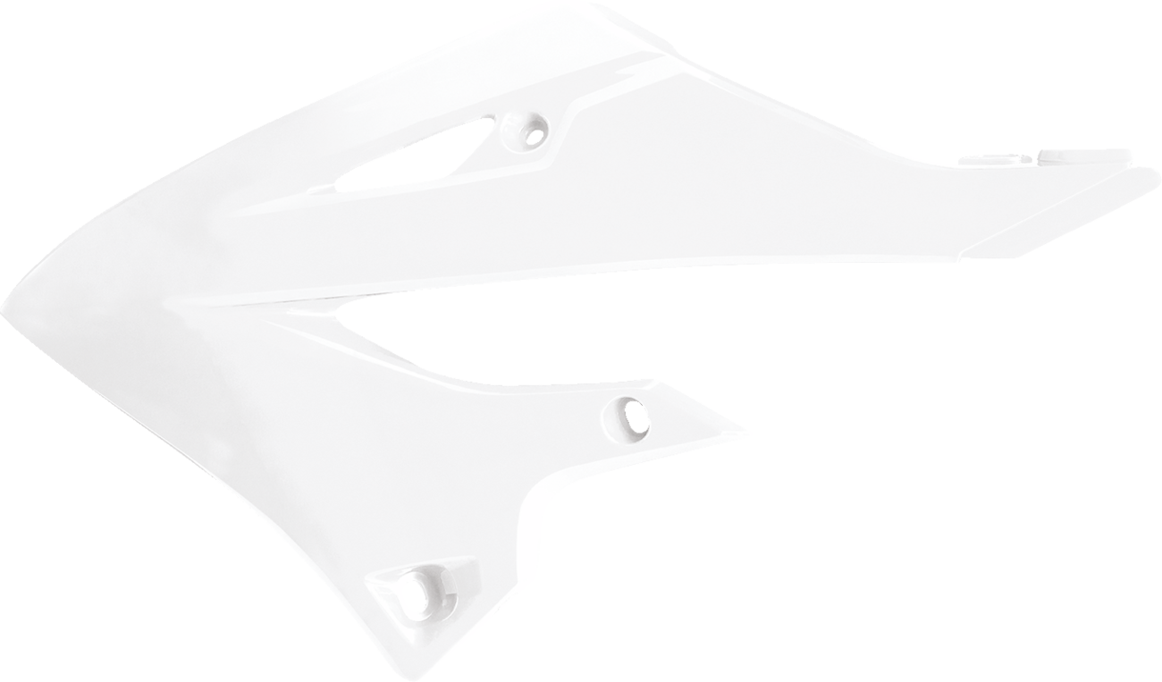 POLISPORT Radiator Cover - White - Yamaha - YZ '22-'25 8477200002