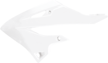 POLISPORT Radiator Cover - White - Yamaha - YZ '22-'25 8477200002
