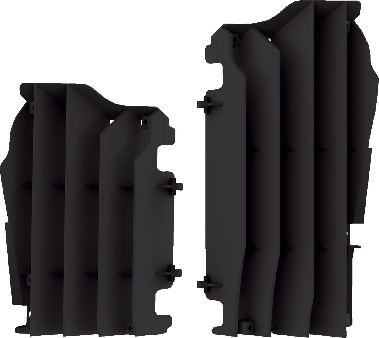 POLISPORT Louvers Radiator Covers - Kawasaki 8457800001