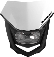 POLISPORT Halo Headlight - Halogen - White/Black 8657400001