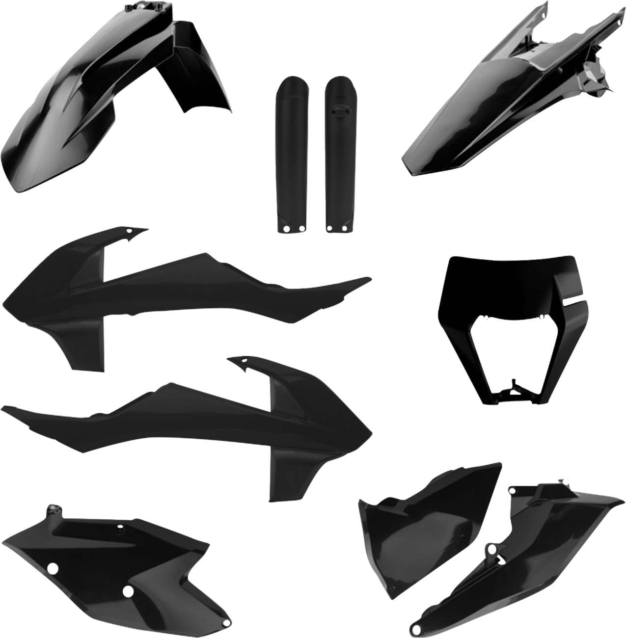 POLISPORT Full Body Kit - Black - KTM - E/XC '17-'19 91471