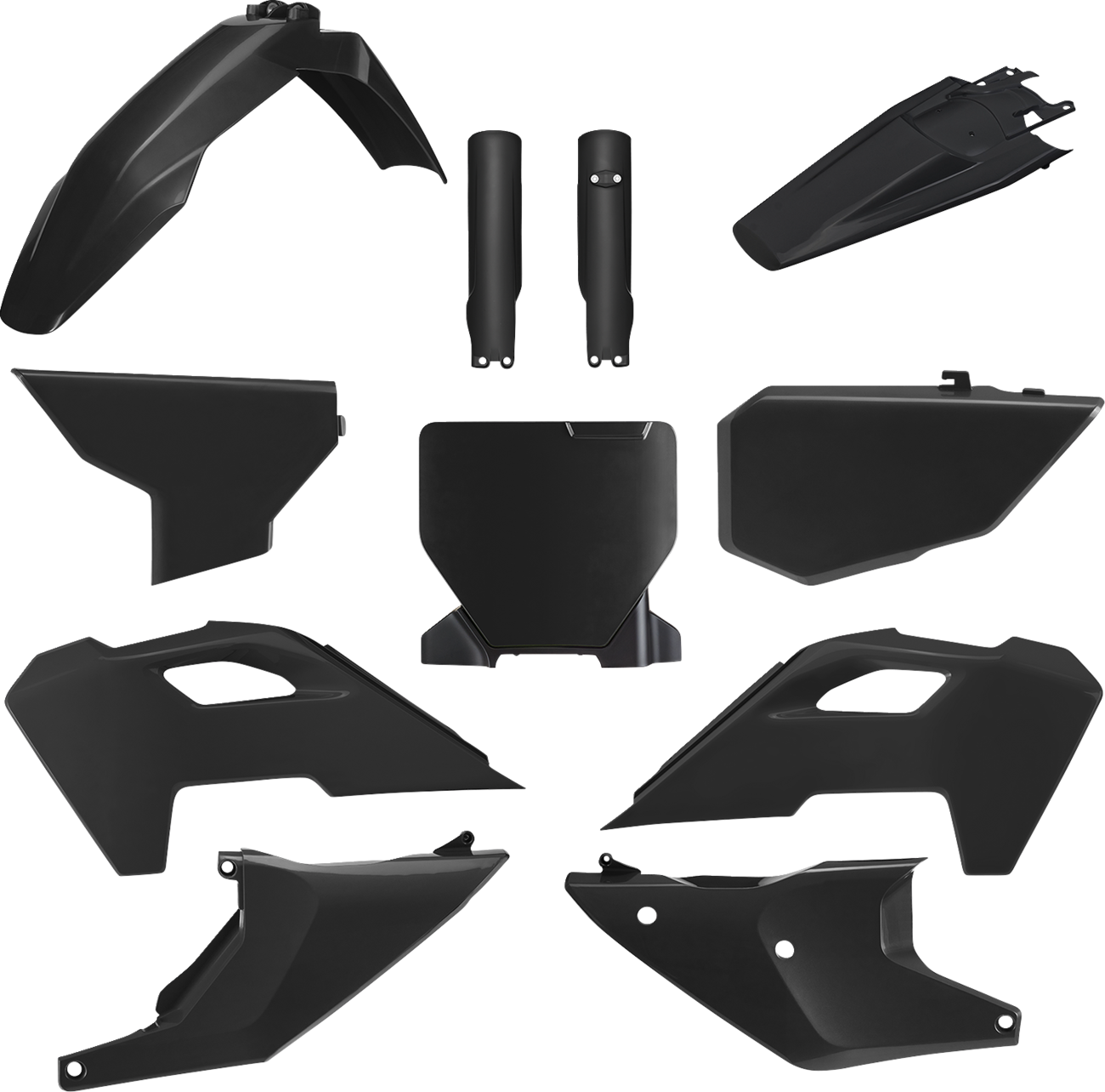 POLISPORT Full Plastic Kit - Black - Husqvarna - FC/FX/TC/TX '23-'24 91101