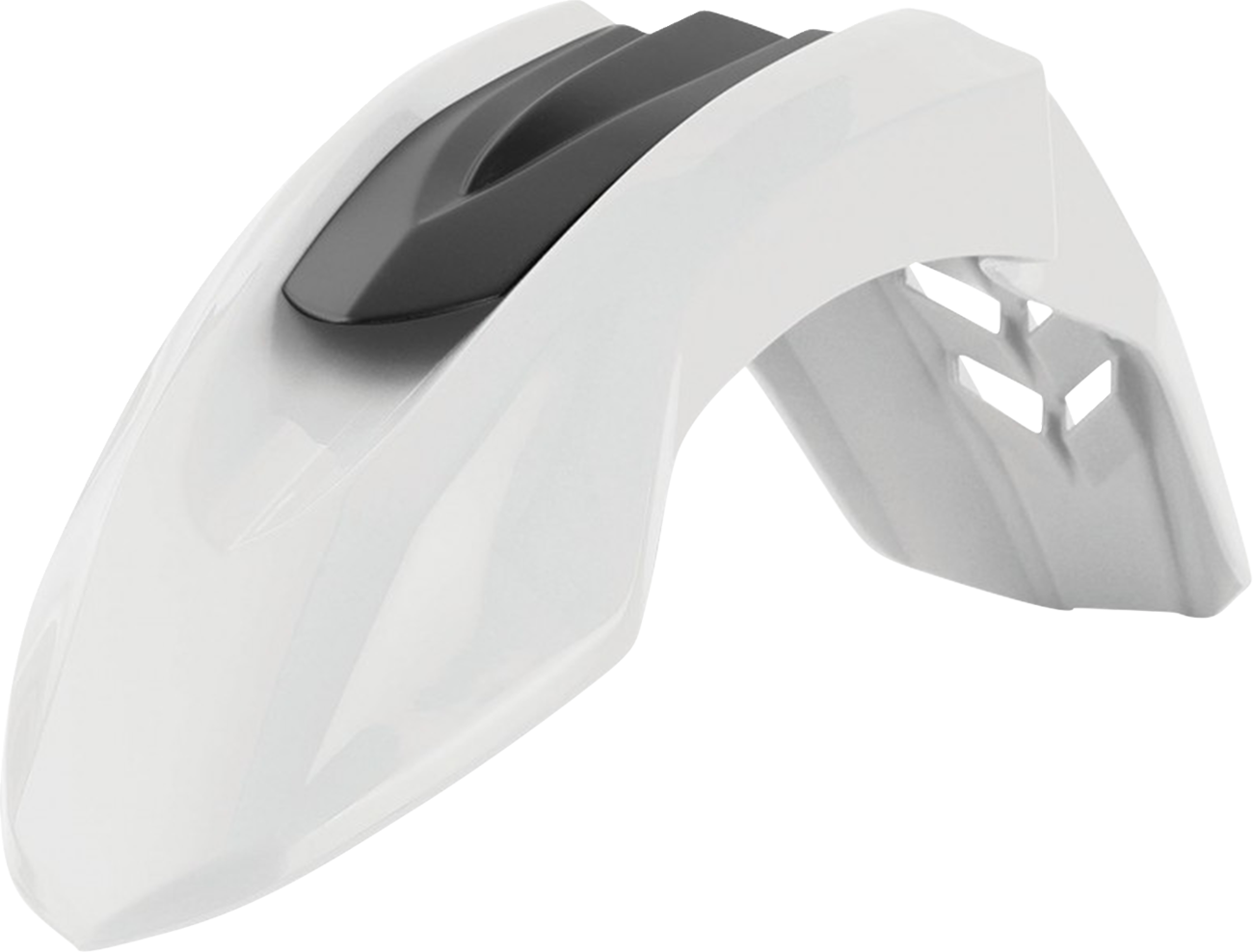 POLISPORT Supermoto Front Fender - White - Universal 8553500001