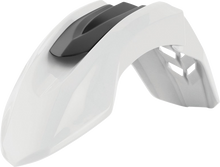 POLISPORT Supermoto Front Fender - White - Universal 8553500001