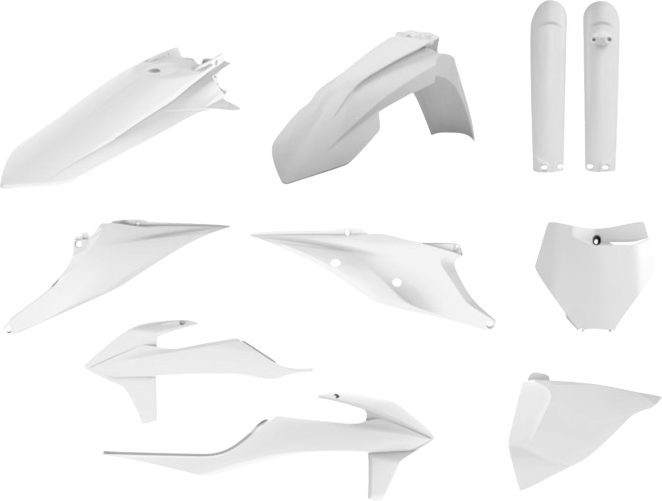 POLISPORT Full Body Kit - White - KTM - SX/XC '19-'22 91013