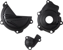 POLISPORT Clutch/Ignition Protection Kit - Black - Husqvarna/KTM 91370