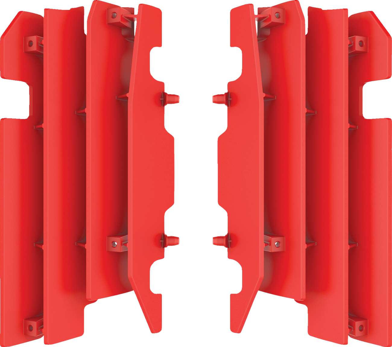 POLISPORT Radiator Louvers - Red OEM '04 - Honda - CR/CRF 8459900002