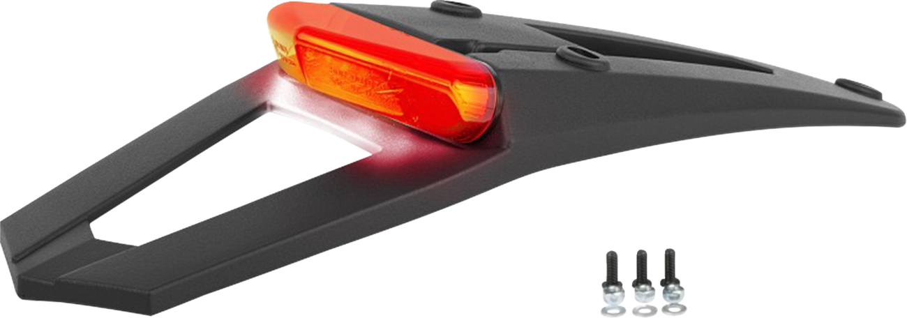 POLISPORT Taillight/License Plate Light - Black 8571100001